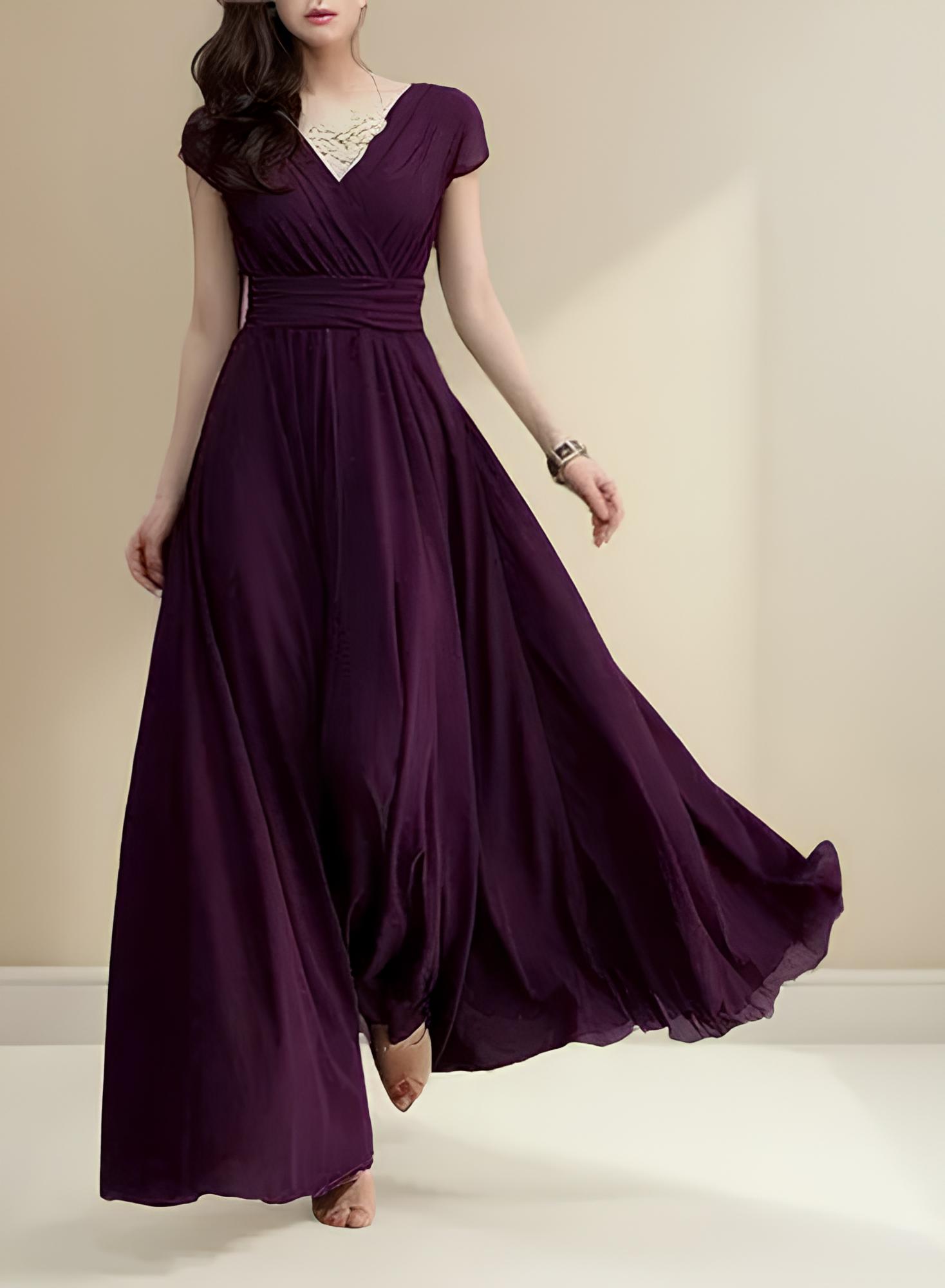 Vestido Longo Lumière — Moda 2025